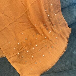 Women’s brand new scarf hijab throw stylish rust color one piece